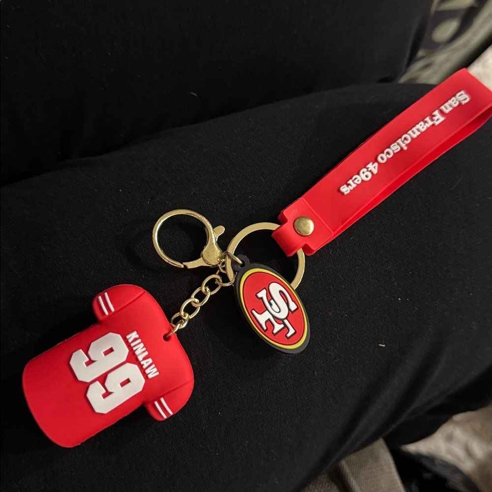 San Francisco 49ers Kinlaw 99 Keychain